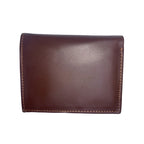 Classic Leather Bi-Fold Wallet | COFFEE BROWN | MIDNIGHT BLACK