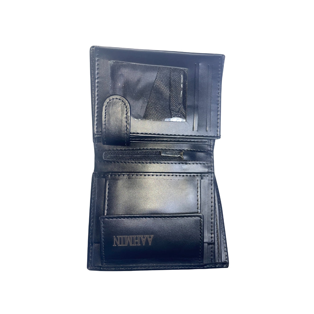 Classic Leather Bi-Fold Wallet | COFFEE BROWN | MIDNIGHT BLACK