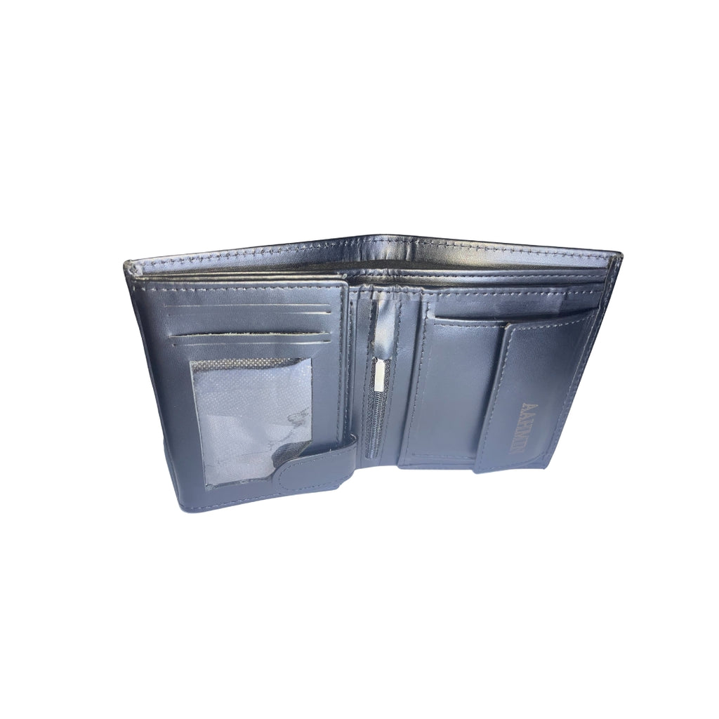 Classic Leather Bi-Fold Wallet | COFFEE BROWN | MIDNIGHT BLACK