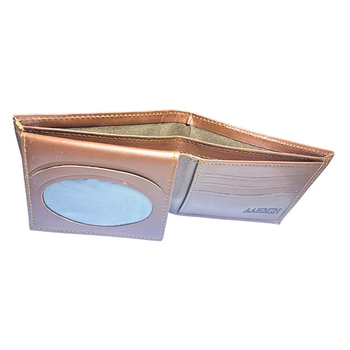 A Bold Departure from the Ordinary: Men’s Genuine Leather Bifold Wallet | Durable & Stylish Daily Essential