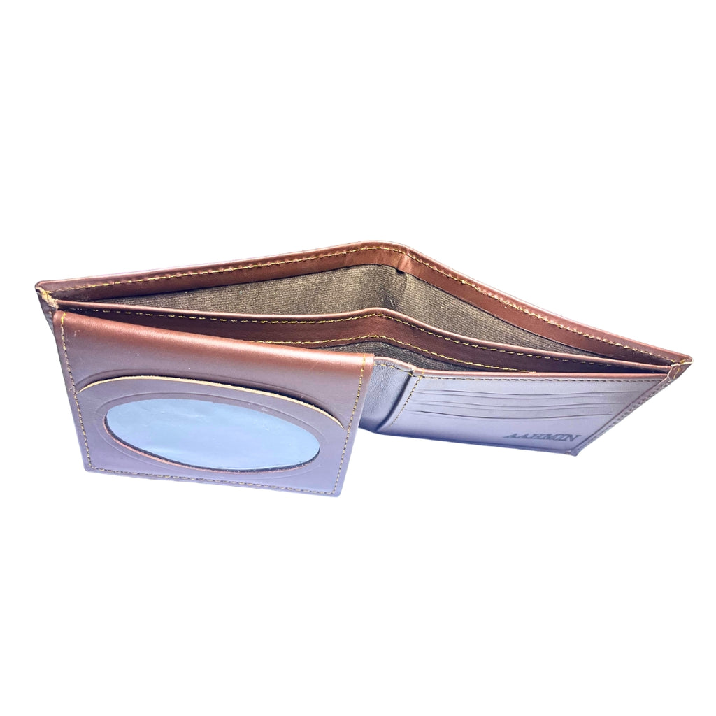 A Bold Departure from the Ordinary: Men’s Genuine Leather Bifold Wallet | Durable & Stylish Daily Essential