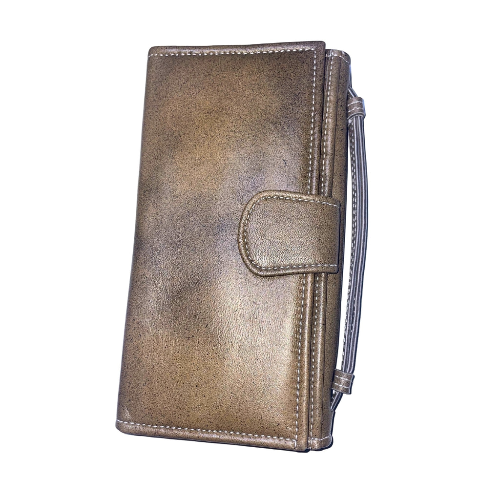 Handcrafted Leather Travel Wallet | Vintage Brown