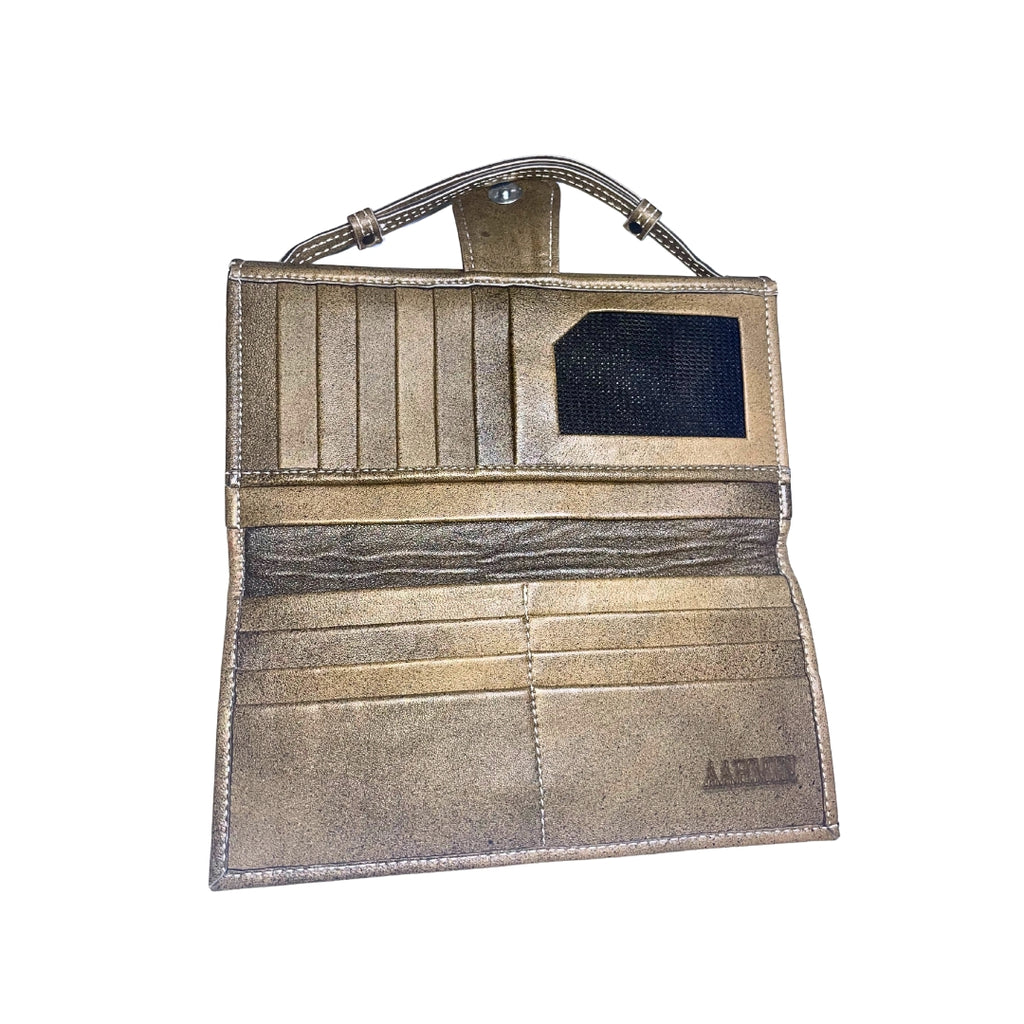 Handcrafted Leather Travel Wallet | Vintage Brown