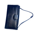 Handcrafted Leather Travel Wallet | Classic black