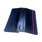 Handcrafted Luxury Flap Clutch and travel Organizer | BLACK