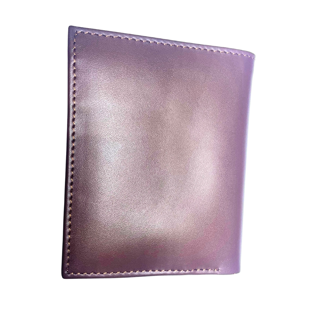 Premium Men's Genuine Leather Bifold Wallet with ID Window & Zipper Pocket – Classic Brown