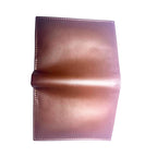 Premium Men's Genuine Leather Bifold Wallet with ID Window & Zipper Pocket – Classic Brown